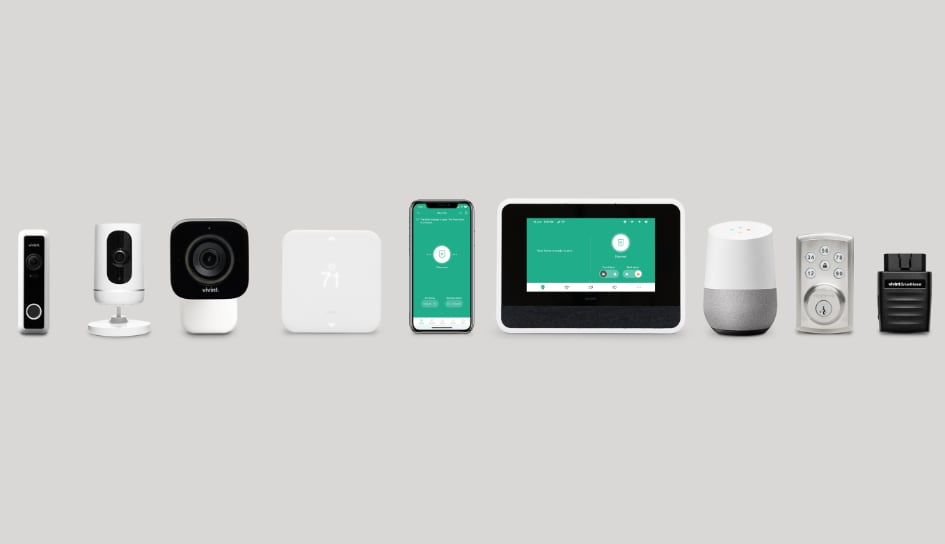 Vivint home security product line in Cedar Rapids